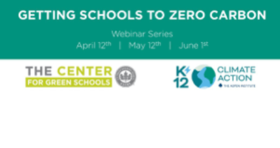 Getting Schools to Zero Carbon Webinar Series