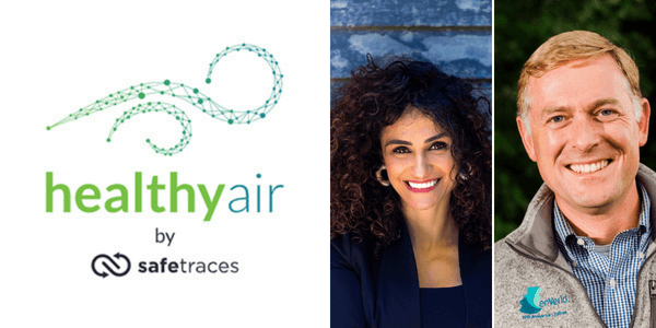 SafeTraces Healthy Air Podcast with Christian Weeks and Marwa Zaatari